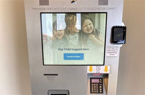 New Kiosks Streamline Child Support Payments .